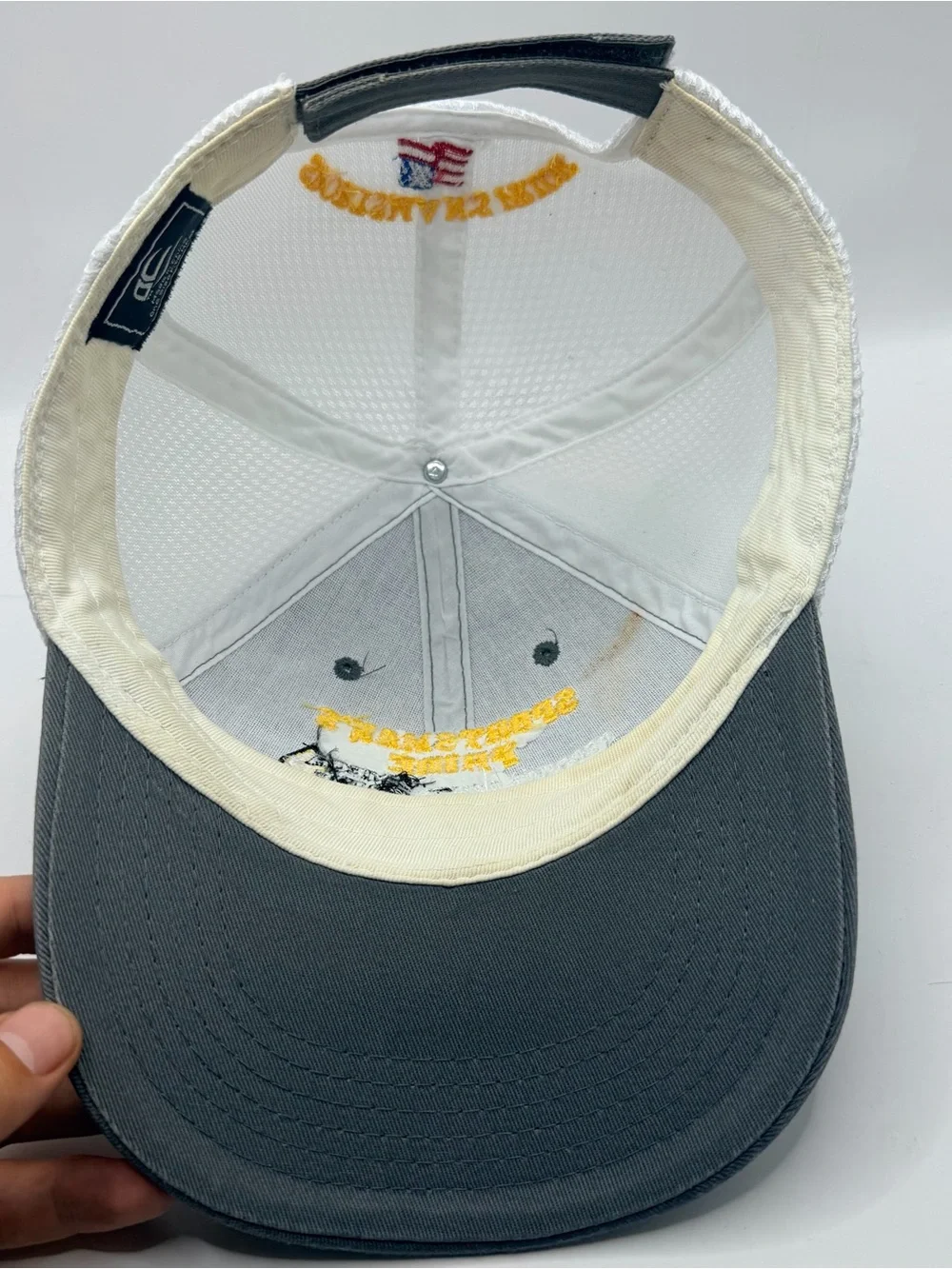 Sportsman Pride Pet Food Trucker Hat Gray Mesh Adjustable SnapBack Promo Cap